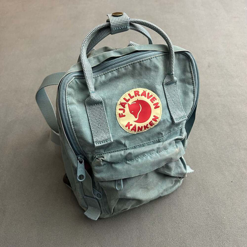 Fjällräven Kånken Mini Backpack Frost Green X52